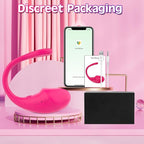 Smart App-Controlled Rechargeable Wellness Massagers Waterproof Design, 9 Vibration Modes, USB Charging & Discreet Delivery Across India